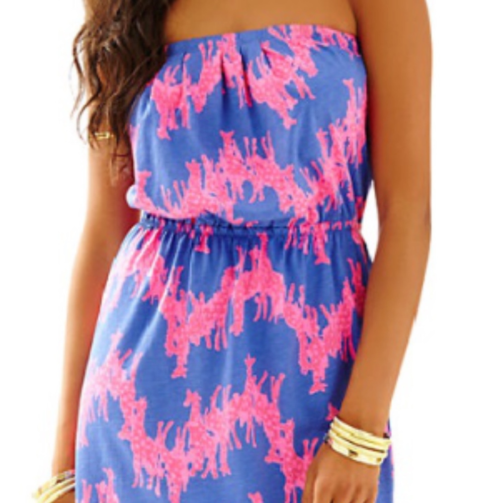 Lilly Pulitzer Strapless Windsor Dress - Small